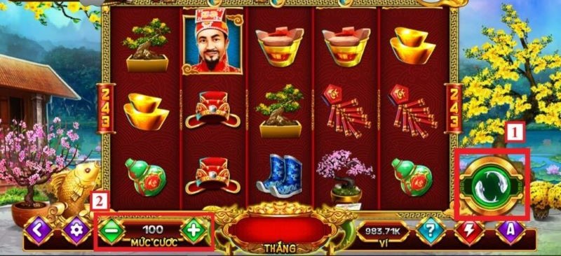Nổ Hũ Táo Quân 2 Giao diện & Cơ chế quay hũ