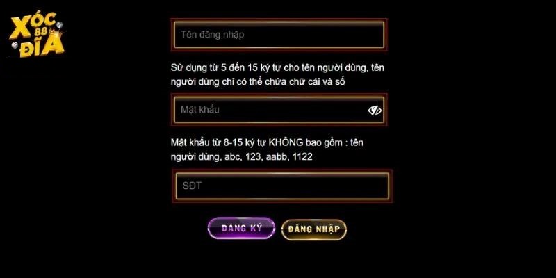TRANG CHỦ 47 Đăng nhập tài khoản Cá Cược XocDia88